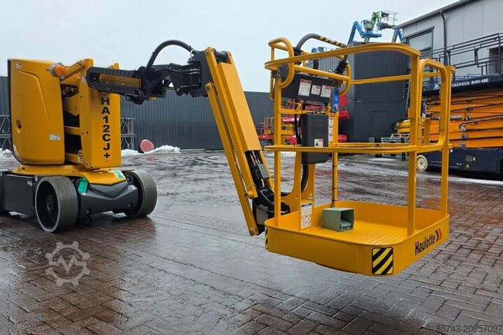 Articulated boom lift Haulotte HA12CJ+ Guarantee! Electric, 12 m Working Height,