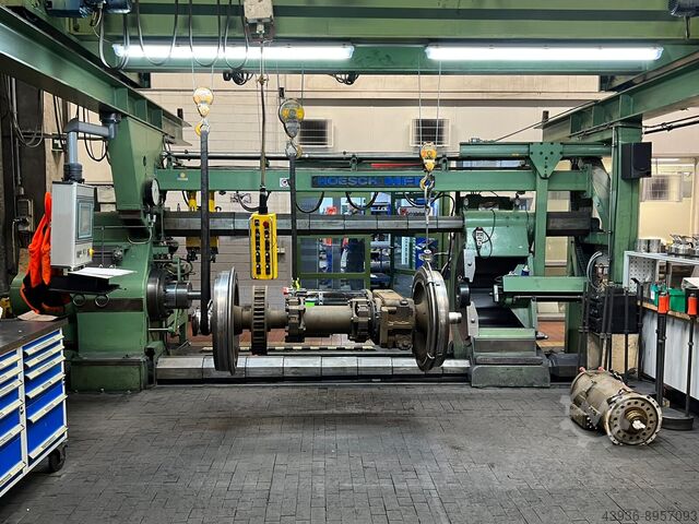 Wheel set press 250 ton HOESCH HEGENSCHEIDT MFD PR-250
