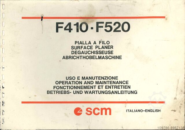 DTR-Anleitungen für Tischlereimaschinen  