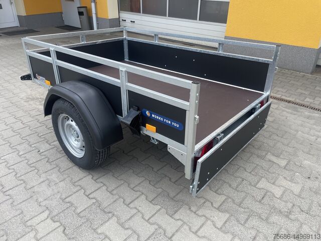 Tieflader Anhänger Saris Tieflader Einachser CW 205 133 1350 1