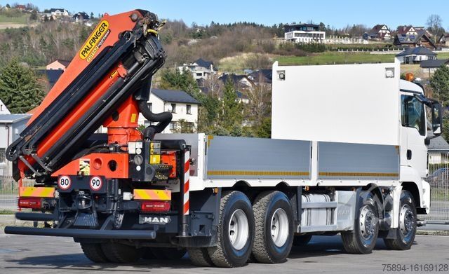 Truck mounted crane MAN TGS 35.500 * PK 22002 - EH C + FUNK * 8x4 * TOP