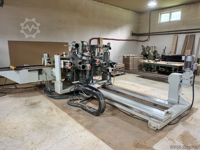 Doppelseitige Kantenanleim- und Zuschneidmaschine CELASCHI TSA300DS