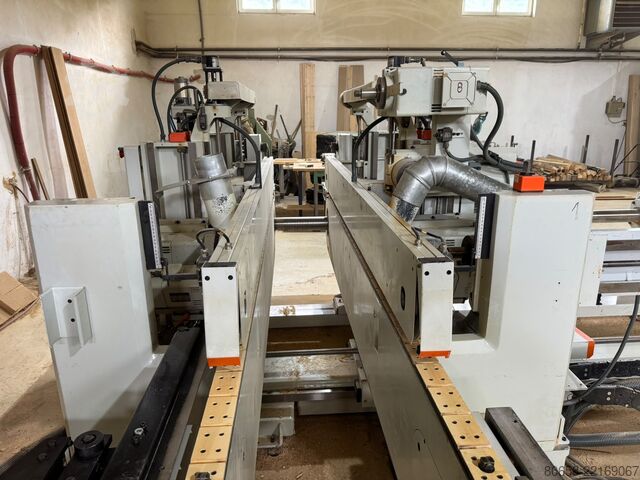 Doppelseitige Kantenanleim- und Zuschneidmaschine CELASCHI TSA300DS