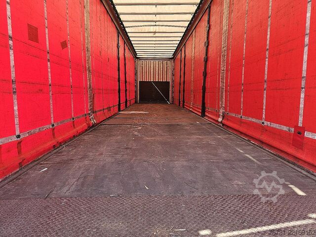 Sliding tarpaulins KRONE SD MEGA BPW DISC