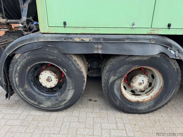Suction vehicle MAN F8 **32.291 8x4-6Cyl-BELGIAN TRUCK-BIG AXXLES**