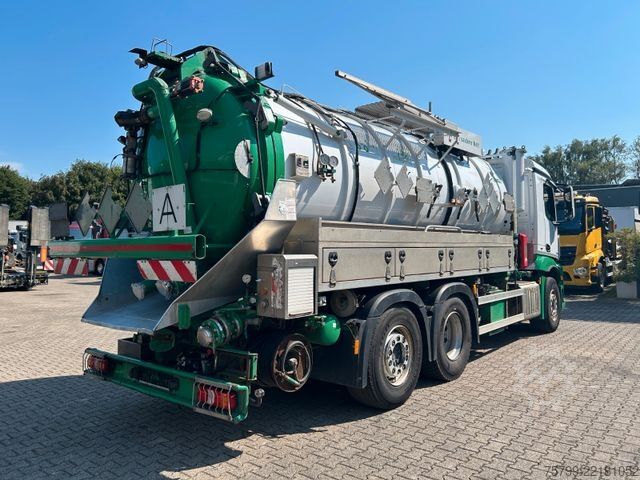 Saugwagen MERCEDES-BENZ 2545 Antos KROLL Saug-Drucktankwagen  14.500 l