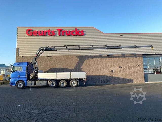 Crane truck MAN TGX 35.500 8X4 TRIDEM + HIAB X-HIPRO 302 E-7 KR...