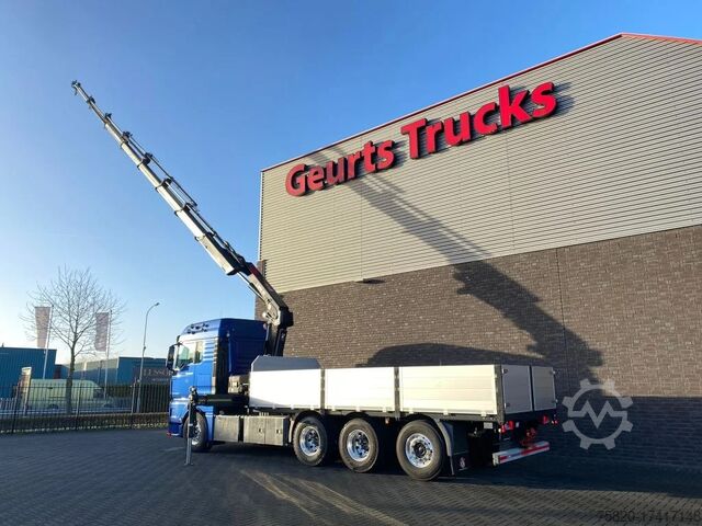 Crane truck MAN TGX 35.500 8X4 TRIDEM + HIAB X-HIPRO 302 E-7 KR...