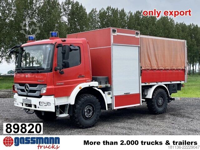 Feuerwehrfahrzeug Mercedes-Benz Atego 1326 4x4 AF, Feuerwehr GW-L2, LBW