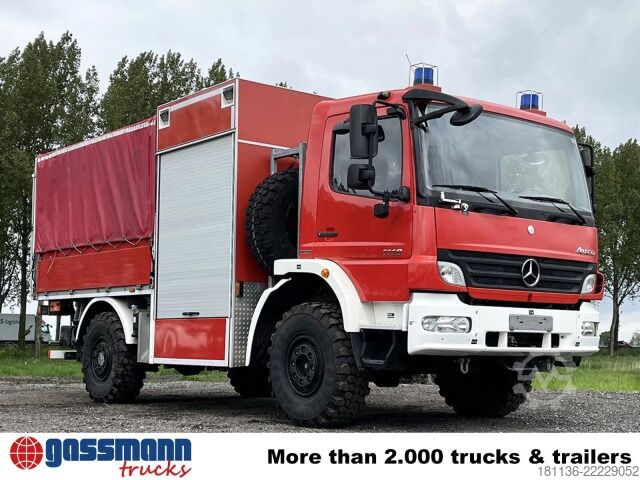 Feuerwehrfahrzeug Mercedes-Benz Atego 1118 4x4 AF, Feuerwehr GW-L2, LBW