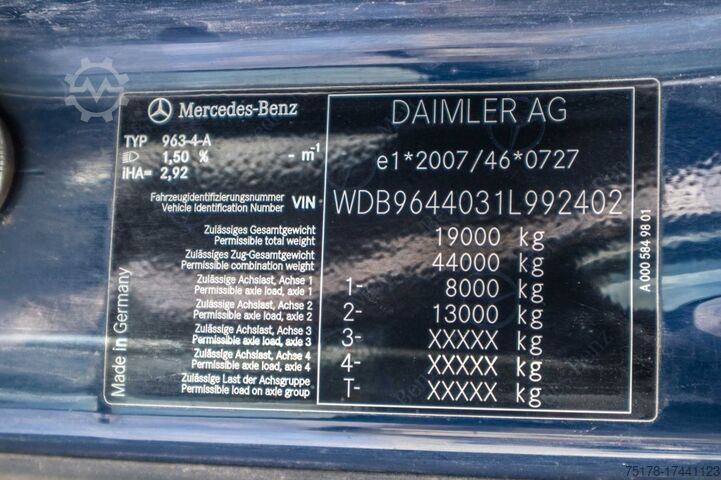 Standard tractor MERCEDES AROCS 1843 LS ( NO ACTROS) +HYDRAULIQUE