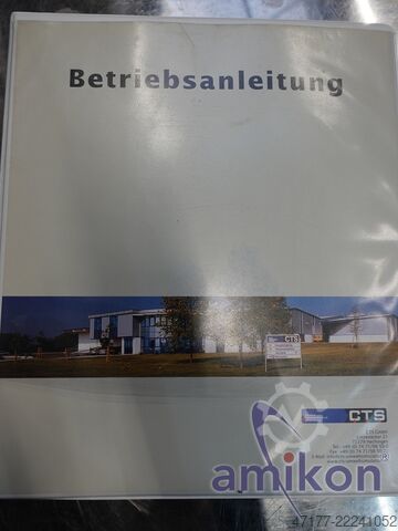 Temperature test chamber 600 liters CTS T-70/600/S 70°C bis 180°C