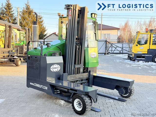 4-way forklift Combilift C4000 GAS TRIPLEX 5550 FREE LIFT CABIN