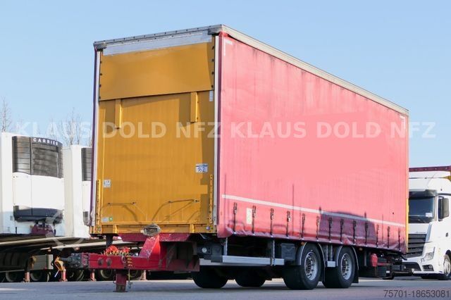 Open trailer with tarp LECITRAILER R2EC-RS Pritsche Plane 63m³ SAF-Achsen
