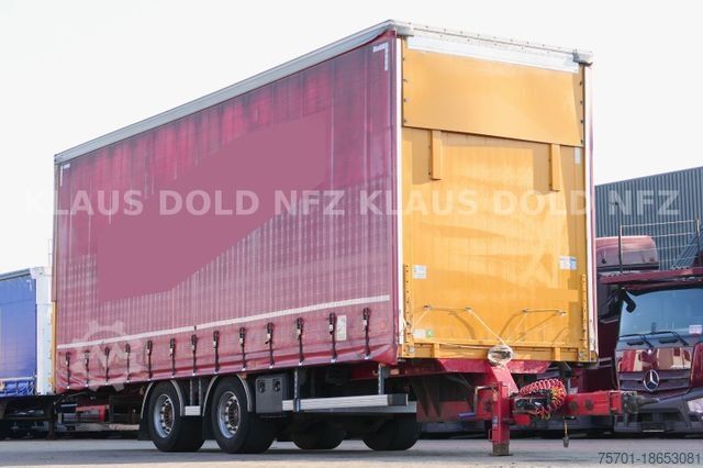 Open trailer with tarp LECITRAILER R2EC-RS Pritsche Plane 63m³  SAF-Achsen