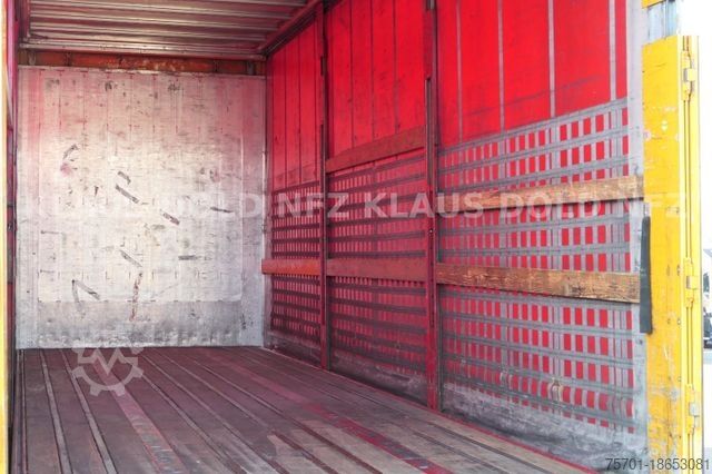 Open trailer with tarp LECITRAILER R2EC-RS Pritsche Plane 63m³ SAF-Achsen