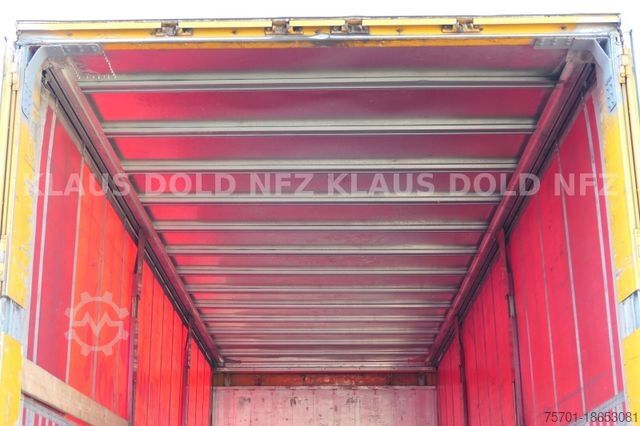 Open trailer with tarp LECITRAILER R2EC-RS Pritsche Plane 63m³  SAF-Achsen