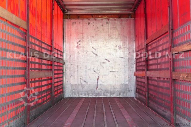 Open trailer with tarp LECITRAILER R2EC-RS Pritsche Plane 63m³ SAF-Achsen