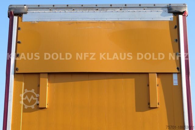 Open trailer with tarp LECITRAILER R2EC-RS Pritsche Plane 63m³  SAF-Achsen