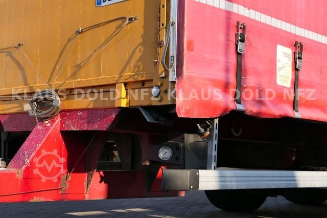 Open trailer with tarp LECITRAILER R2EC-RS Pritsche Plane 63m³  SAF-Achsen