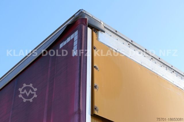Open trailer with tarp LECITRAILER R2EC-RS Pritsche Plane 63m³  SAF-Achsen