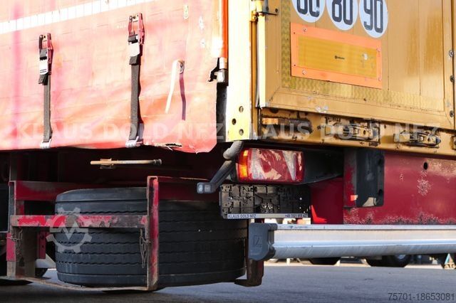 Open trailer with tarp LECITRAILER R2EC-RS Pritsche Plane 63m³  SAF-Achsen