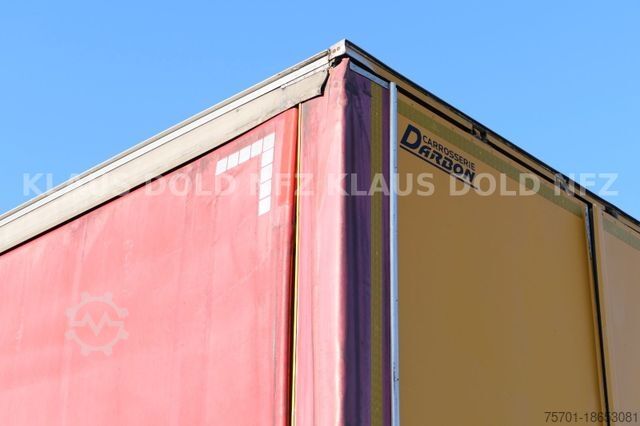 Open trailer with tarp LECITRAILER R2EC-RS Pritsche Plane 63m³  SAF-Achsen