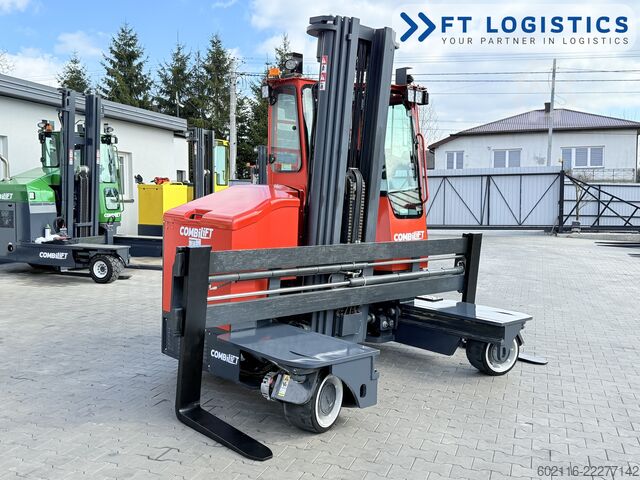 4-way forklift Combilift C3000ET TRIPLEX 5940 WIDE FORK POSITIONE