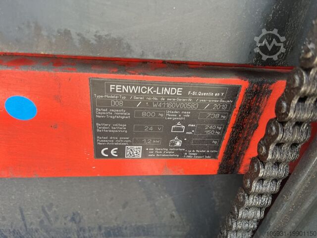 Pedestrian Stacker Linde D08