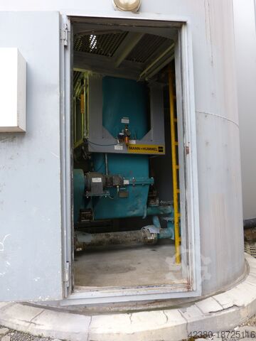 Standzargensilo Stahlsilo Kalksilo Stanelle Silo 3000mm 70m³