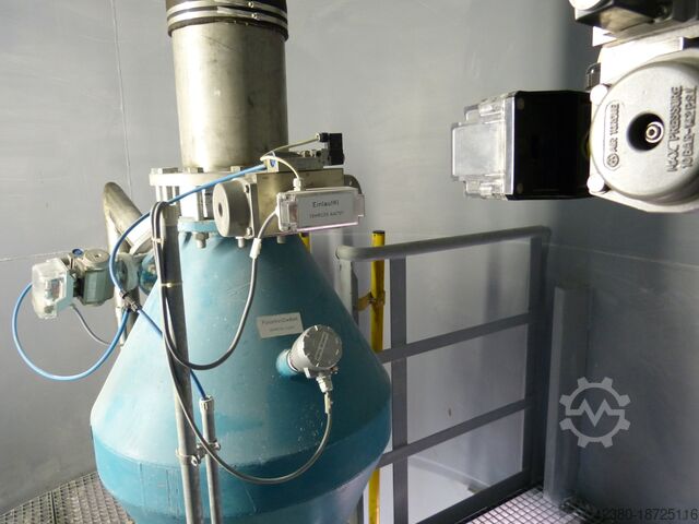 Standzargensilo Stahlsilo Kalksilo Stanelle Silo 3000mm 70m³