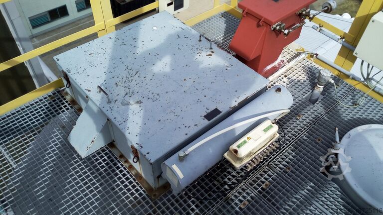 Standzargensilo Stahlsilo Kalksilo Stanelle Silo 3000mm 70m³