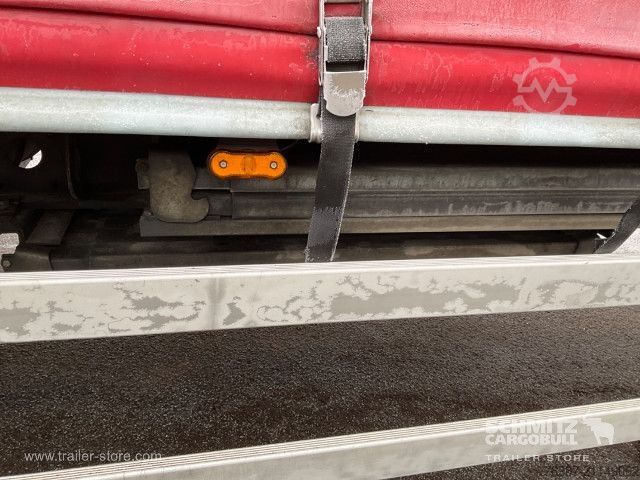 Auflieger mit Pritsche & Plane  Curtainsider Standard Staplerhalterung