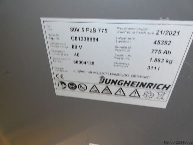 Electric 4-wheel forklift Jungheinrich EFG S30 - 470 DZ