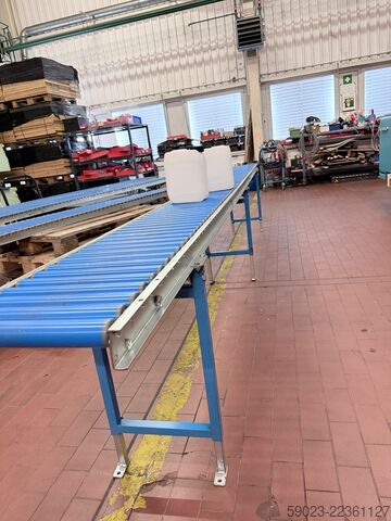 Gravity roller conveyor, gravity conveyor belt Schunk Rollenbahn