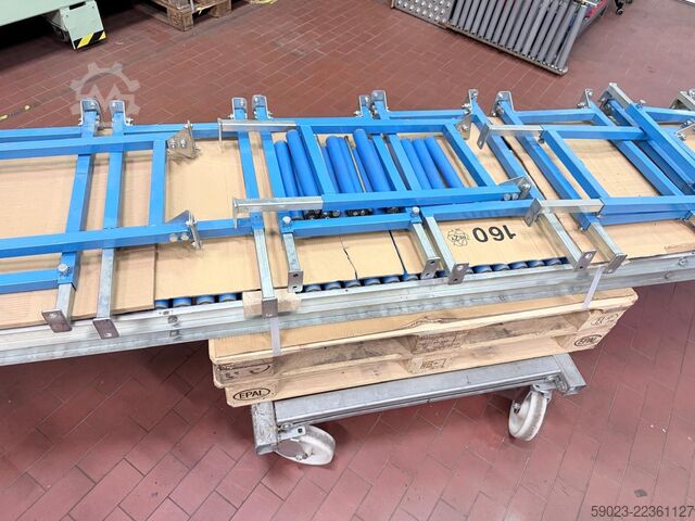 Gravity roller conveyor, gravity conveyor belt Schunk Rollenbahn