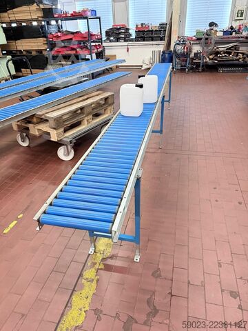 Gravity roller conveyor, gravity conveyor belt Schunk Rollenbahn