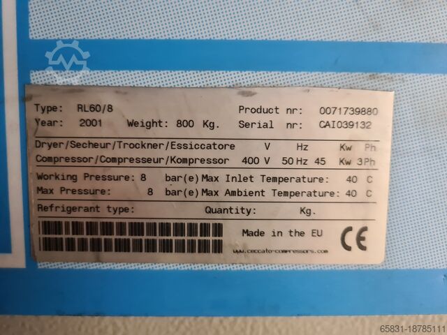 Schraubenkompressor Airpress APS 60