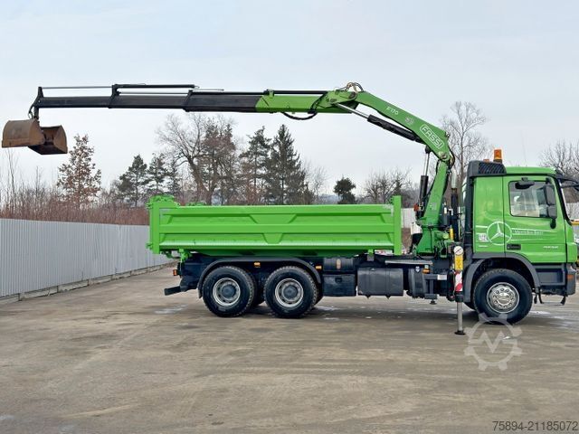 Kipper LKW MERCEDES-BENZ ACTROS 2636* KIPPER 5,20 + BORDMATIC / 6x4