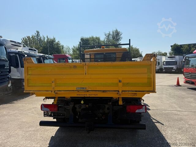Transporter mit Kipper MAN 8.180 K Kipper MEILLER 3-Seiten 4 m*3-Sitzer*AHK