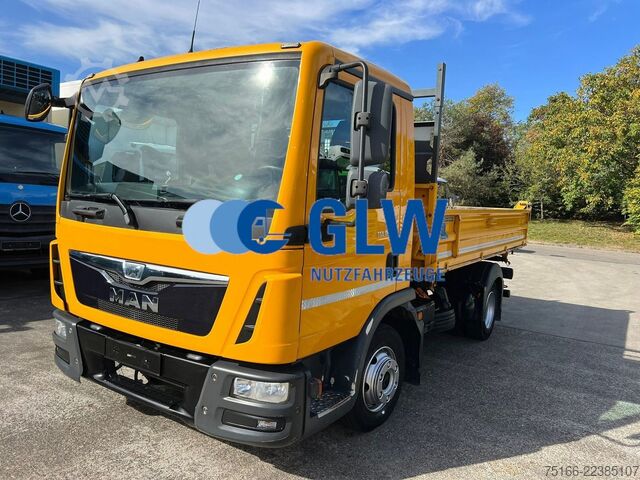 Transporter mit Kipper MAN 8.180 K Kipper MEILLER 3-Seiten 4 m*3-Sitzer*AHK
