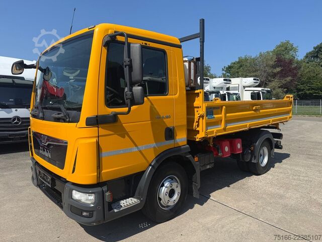 Tipper van MAN 8.180 K Kipper MEILLER 3,8 m* 3-Sitzer* 2x AHK