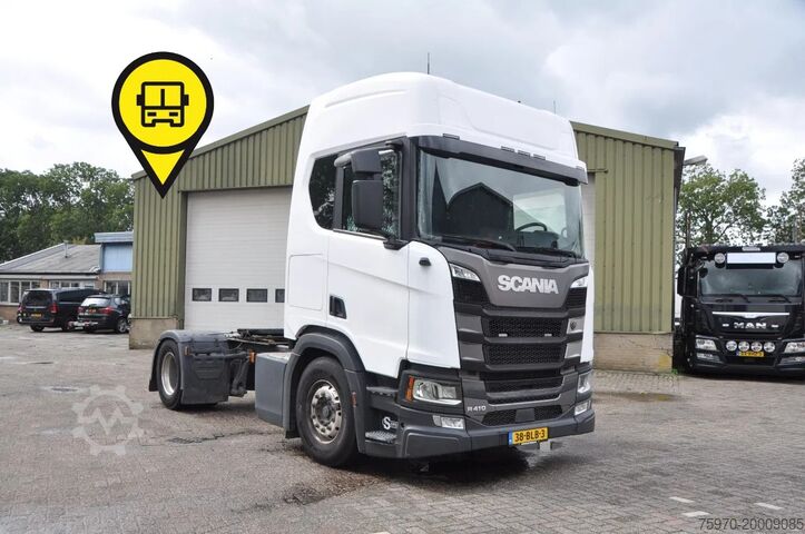 Standard-SZM Scania R410 4X2 2018. AUTOMAAT SCHUIFSCHOTEL NL-TRUCK