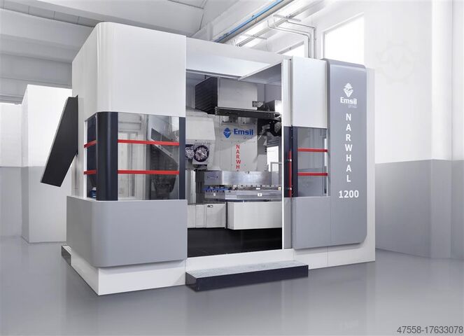 Tieflochbohrer-u. Fräsmaschine Emsil group Narwhal