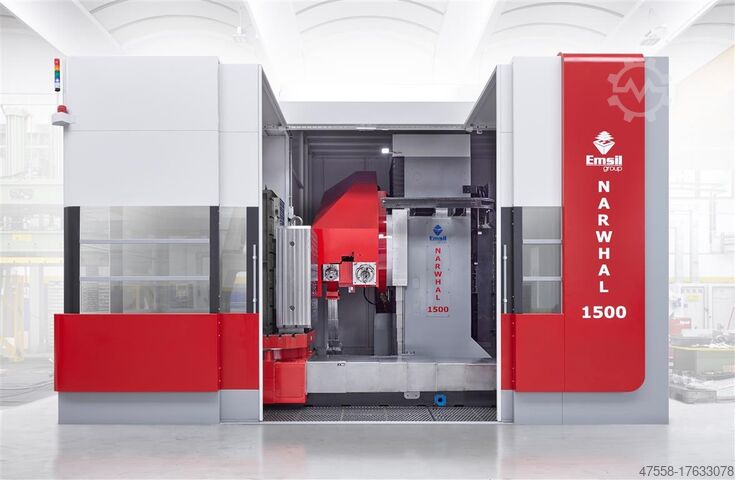 Tieflochbohrer-u. Fräsmaschine Emsil group Narwhal