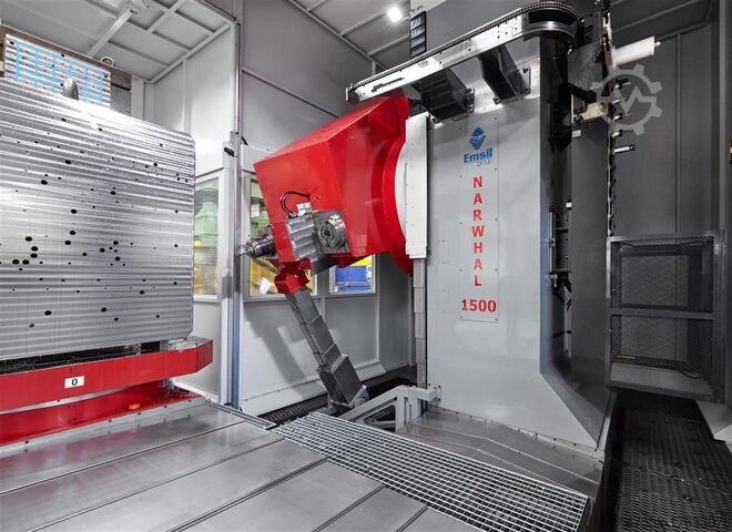 Tieflochbohrer-u. Fräsmaschine Emsil group Narwhal