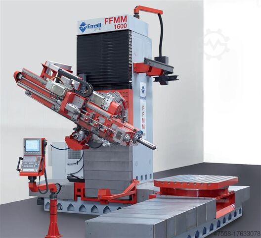 Tieflochbohrer-u. Fräsmaschine Emsil group Narwhal