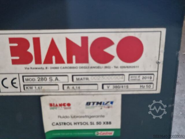 Band saw BIANCO 280S band saw for metal