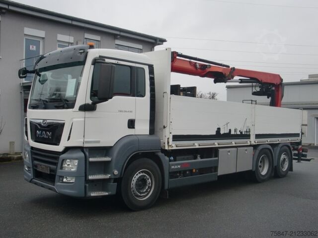 LKW mit Kranaufbau MAN TGS 26.430 6x2-4 LL  PK 20.501L TEC 3