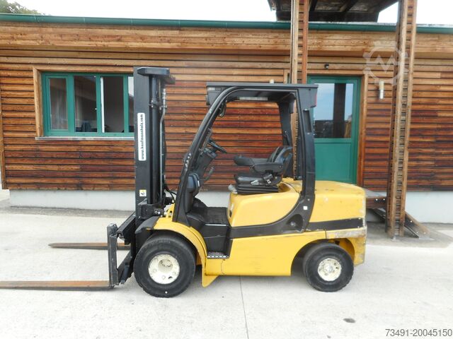 4-wheel forklift Yale GDP35VX Triplex + Zwillingsreifen